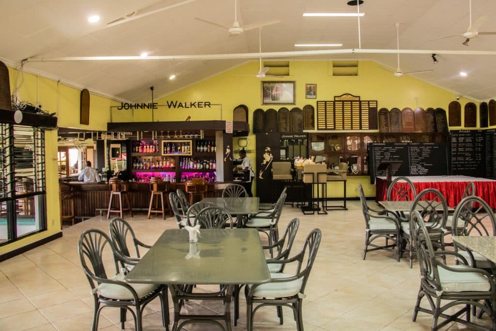 Main entrance with member signage