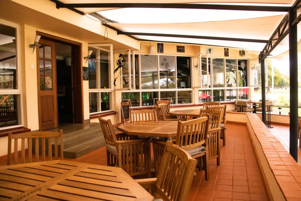 Comfortable lounge seating area